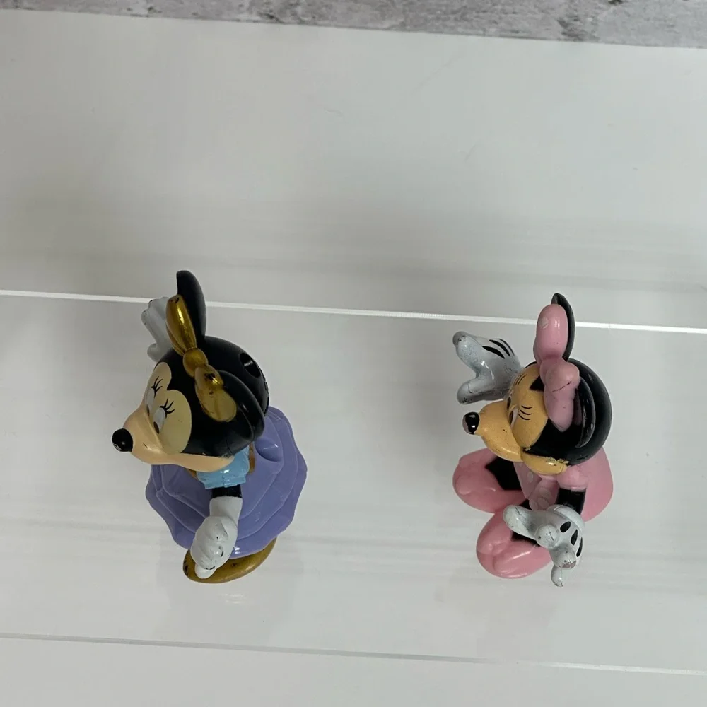Disney Minnie Mouse Characters Figures Lot Of 2